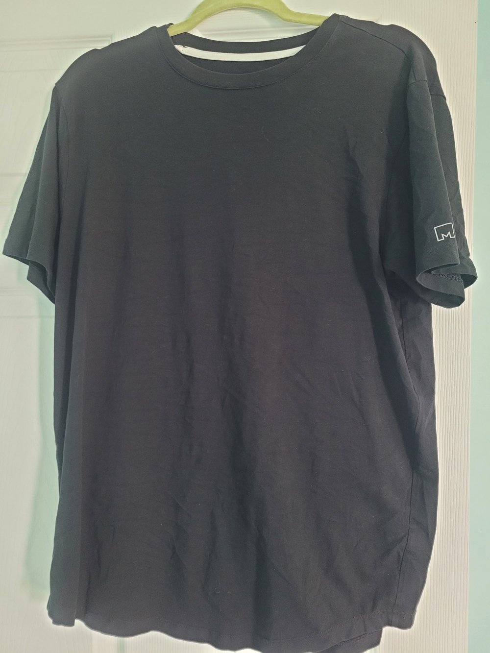 Bundle: Men's Black And Mens Pink Crewneck T-Shirts